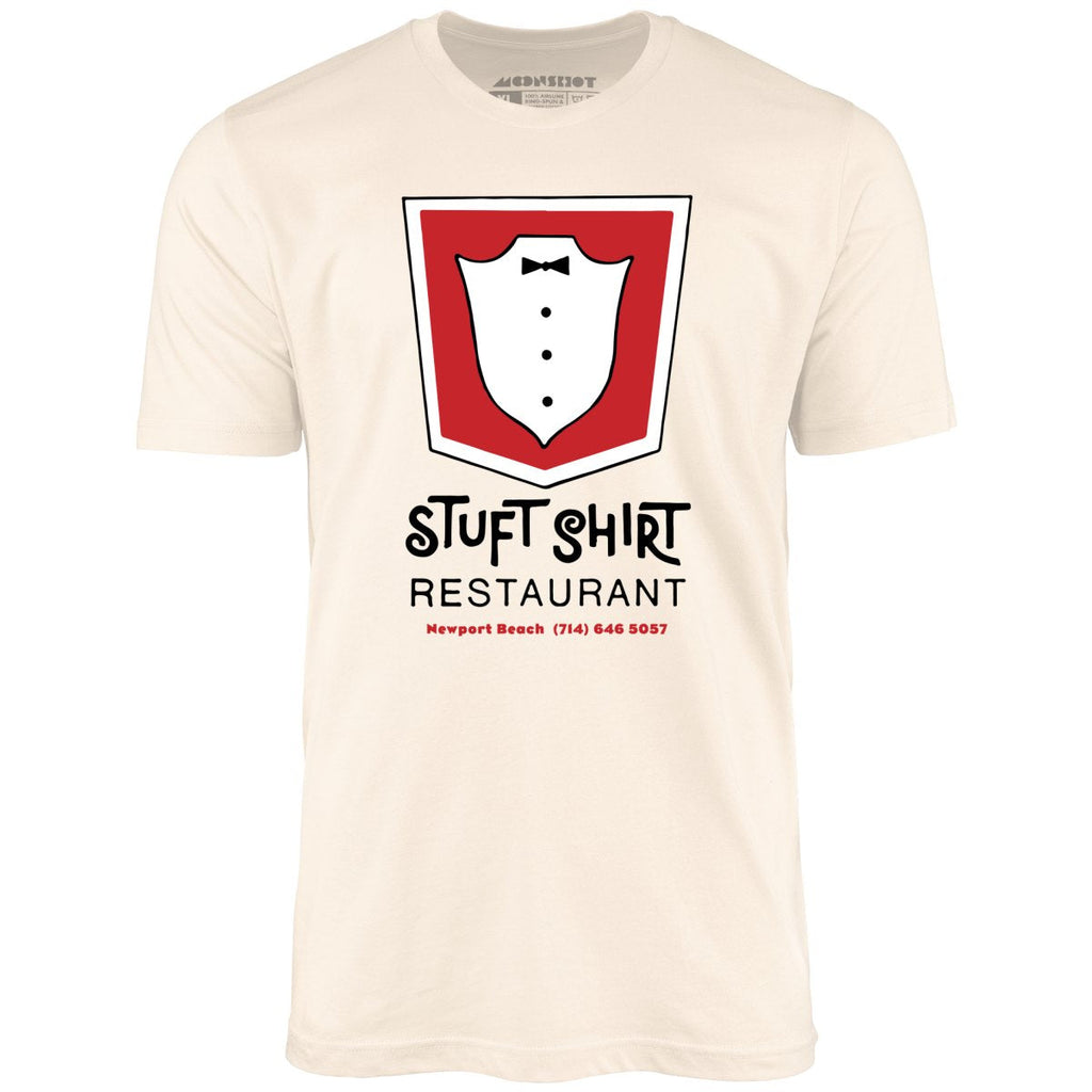 Stuft Shirt - Newport Beach, CA - Vintage Restaurant - Unisex T-Shirt