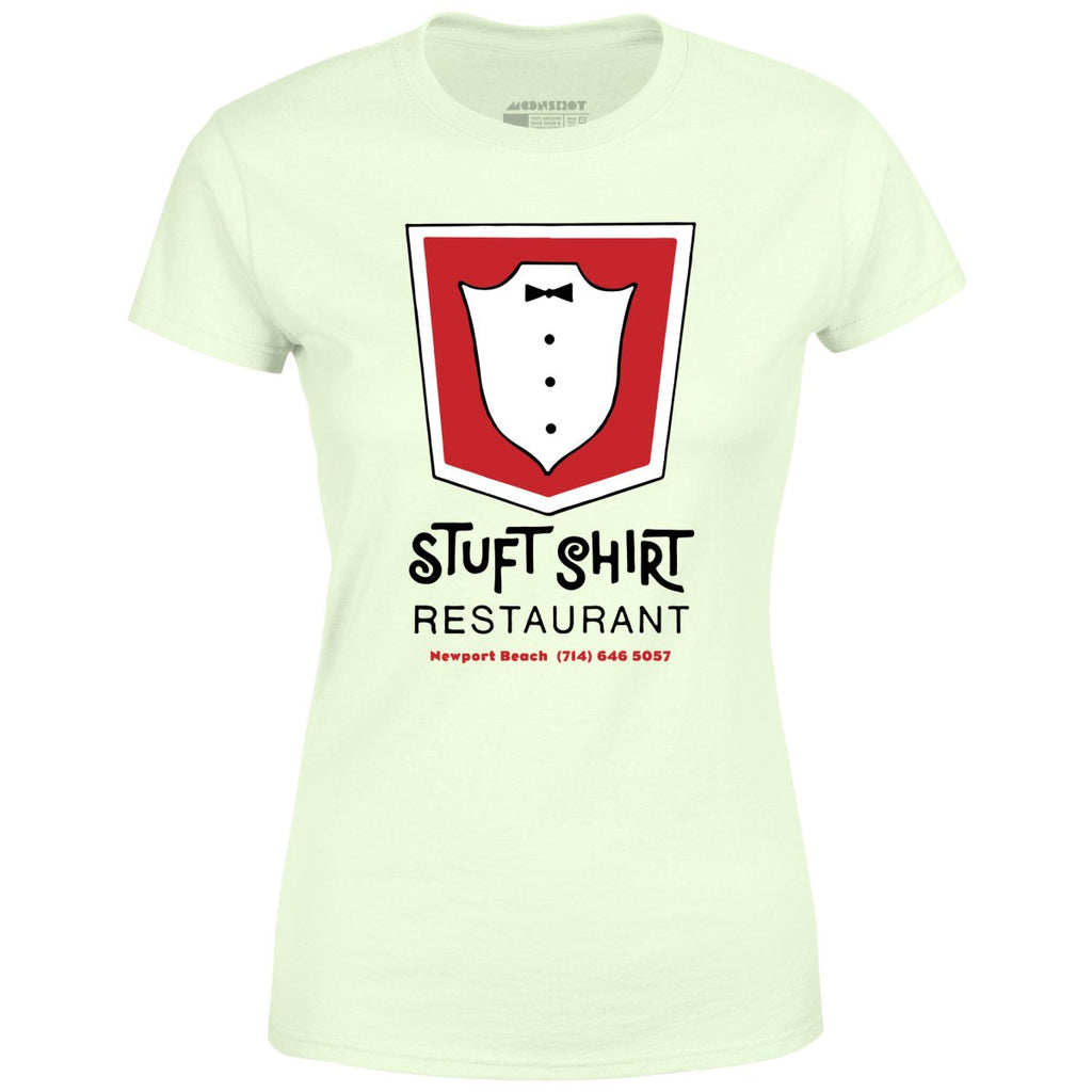 Stuft Shirt - Newport Beach, CA - Vintage Restaurant - Women's T-Shirt