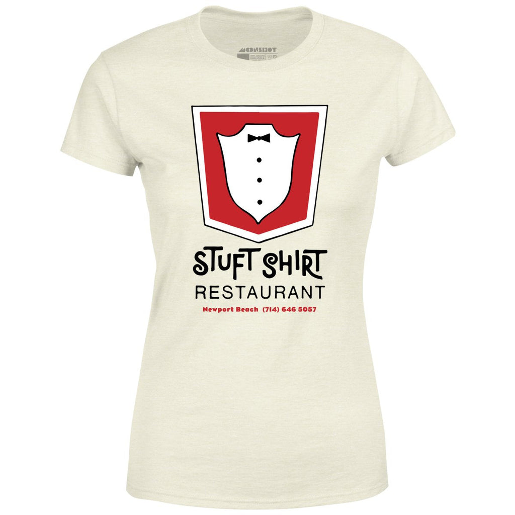 Stuft Shirt - Newport Beach, CA - Vintage Restaurant - Women's T-Shirt