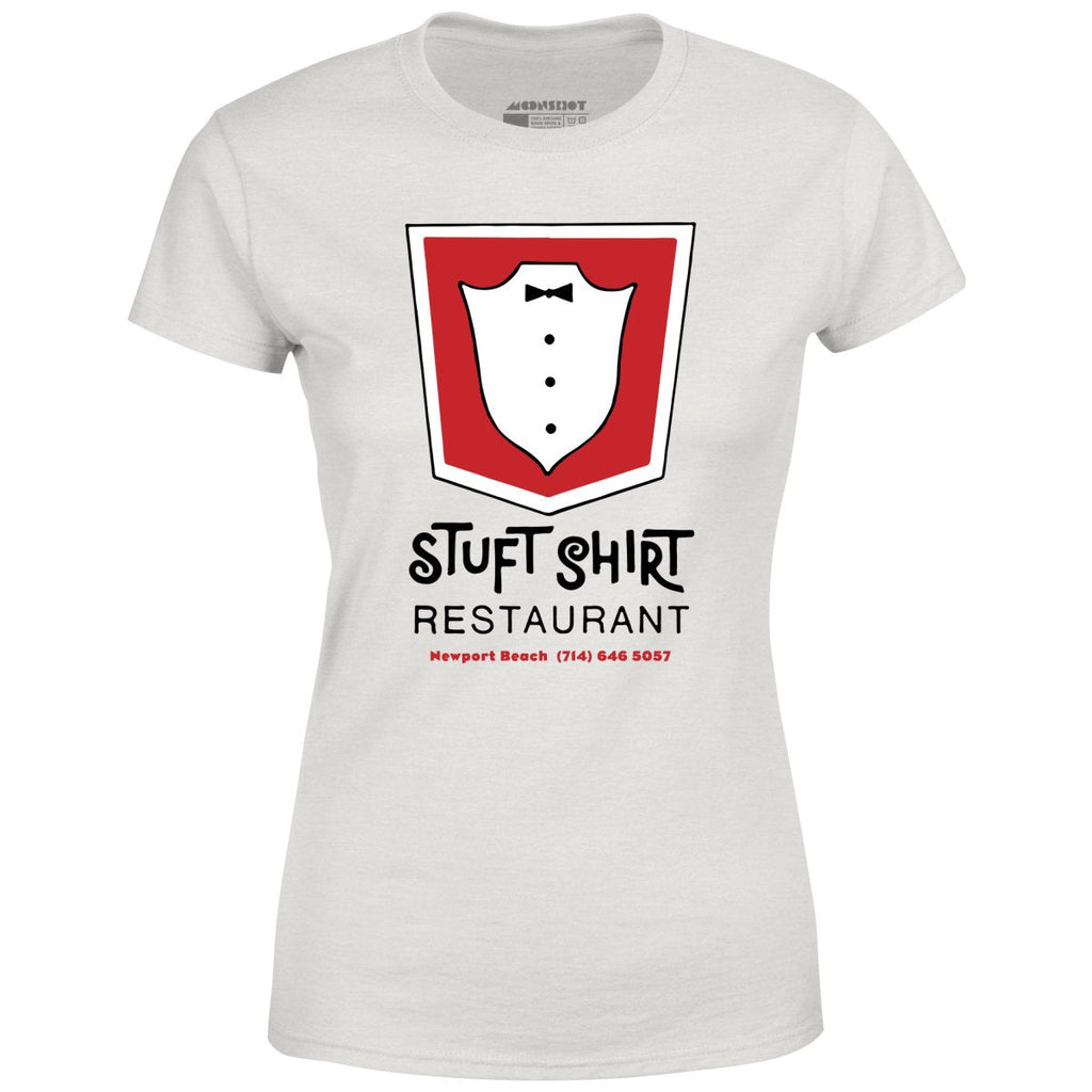 Stuft Shirt - Newport Beach, CA - Vintage Restaurant - Women's T-Shirt