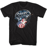 Styx Flag Guitar Boyfriend Tee