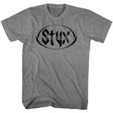 Styx Oval Logo Boyfriend Tee