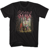 Styx The Grand Illusion Boyfriend Tee
