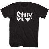 Styx Wht Logo T-Shirt