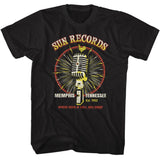 Sun Records - Microphone Burst T-Shirt