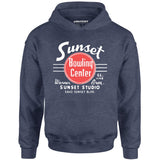 Sunset Bowling Center v2 - Hollywood, CA - Vintage Bowling Alley - Unisex Hoodie