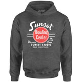 Sunset Bowling Center v2 - Hollywood, CA - Vintage Bowling Alley - Unisex Hoodie