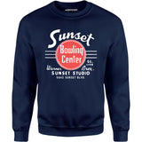 Sunset Bowling Center v2 - Hollywood, CA - Vintage Bowling Alley - Unisex Sweatshirt