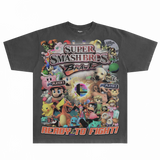 Super Smash Bros. Brawl Classic Tee Style002