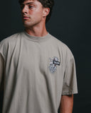 Survival of the Fittest Oversized Oatmeal Tee
