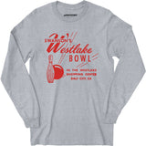 Swanson's Westlake Bowl - Daly City, CA - Vintage Bowling Alley - Long Sleeve T-Shirt