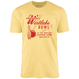 Swanson's Westlake Bowl - Daly City, CA - Vintage Bowling Alley - Unisex T-Shirt