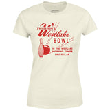Swanson's Westlake Bowl - Daly City, CA - Vintage Bowling Alley - Women's T-Shirt