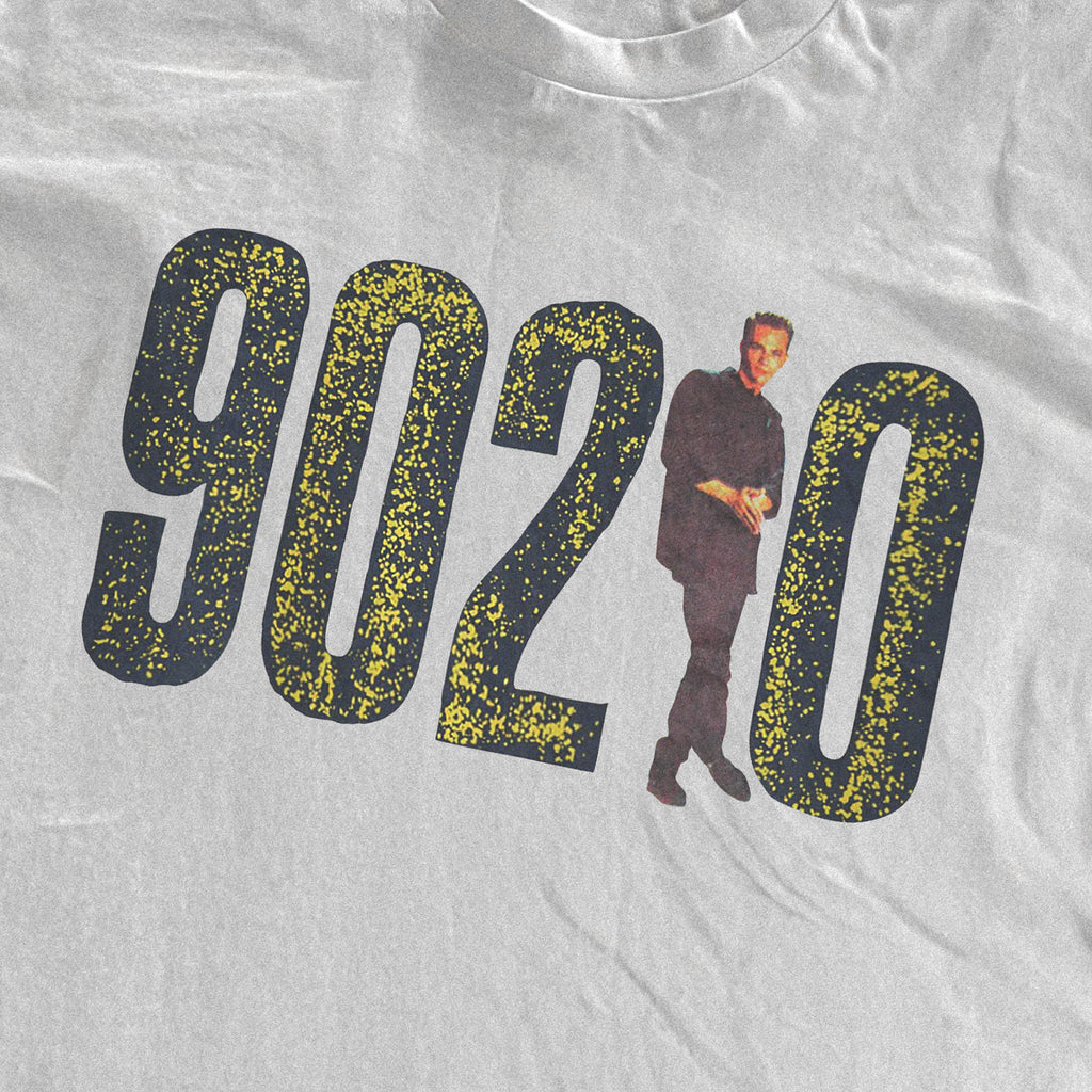 VINTAGE 1993 BEVERLY HILLS TV SHOW HEAVYWEIGHT WHITE T-SHIRT