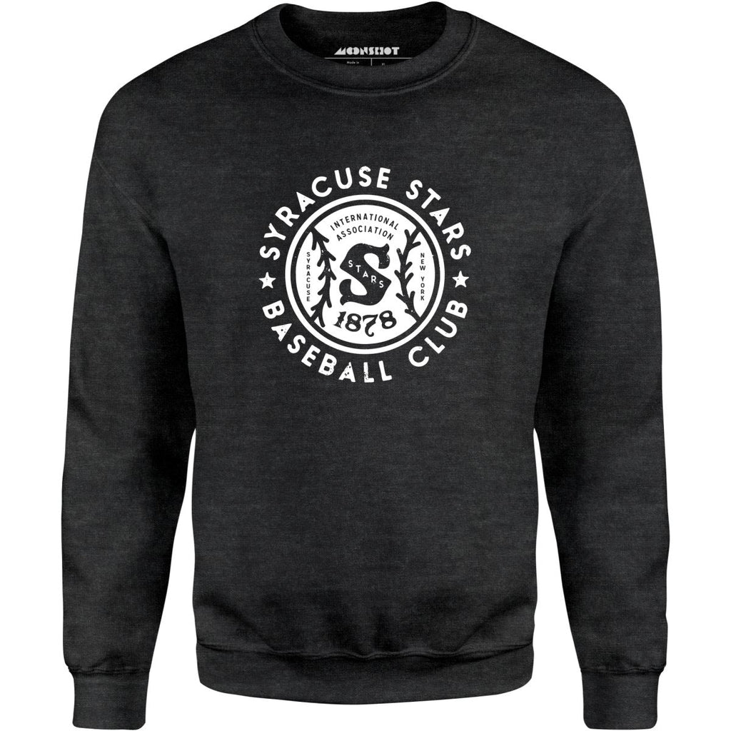 Syracuse Stars - New York - Vintage Defunct Baseball Teams - Unisex Sweatshirt