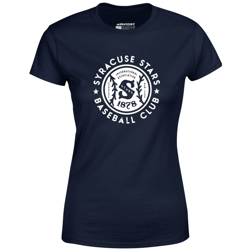 Syracuse Stars - New York - Vintage Defunct Baseball Teams - Women's T-Shirt