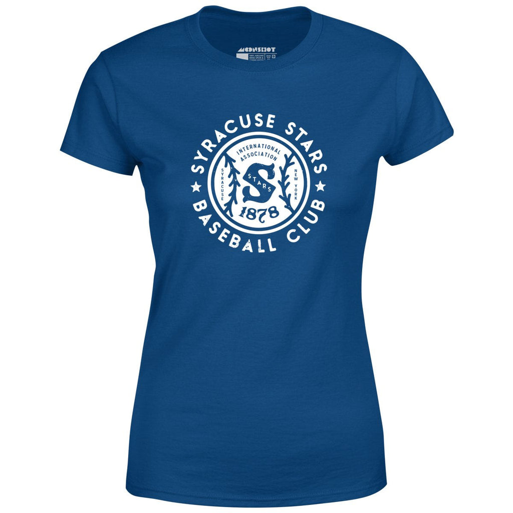 Syracuse Stars - New York - Vintage Defunct Baseball Teams - Women's T-Shirt