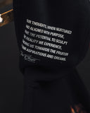 T-Rose Black Full Zip Hoodie