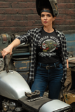 Chingon Motors Vintage T-Shirt ( Back Print)