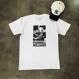 'PHARELL' COOKIN HEAVYWEIGHT WHITE T-SHIRT