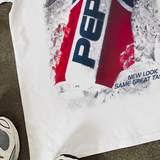 PEPS1 'NEW LOOK' HEAVY WHITE T-SHIRT