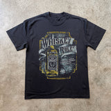 OLD WHISKEY RULES HEAVYWEIGHT BLACK TSHIRT