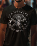 Old School Tacos Never Broke My Heart Vintage Tee