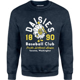 Tacoma Daisies - Washington - Vintage Defunct Baseball Teams - Unisex Sweatshirt