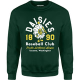 Tacoma Daisies - Washington - Vintage Defunct Baseball Teams - Unisex Sweatshirt