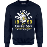 Tacoma Daisies - Washington - Vintage Defunct Baseball Teams - Unisex Sweatshirt