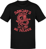 Premium Sancho's Tacos OG Delivery Takeout Tee