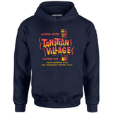 Tahitian Village - Downey, CA - Vintage Tiki Bar - Unisex Hoodie