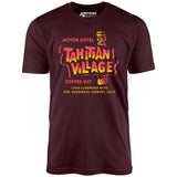 Tahitian Village - Downey, CA - Vintage Tiki Bar - Unisex T-Shirt