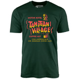 Tahitian Village - Downey, CA - Vintage Tiki Bar - Unisex T-Shirt