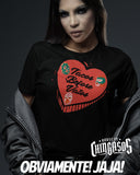 Premium Bella Canvas Tacos Before Vatos Corazon Luchador T-shirt