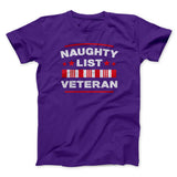 Naughty List Veterans Men/Unisex T-Shirt