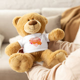 Besame Mucho Teddy bear with a t-shirt
