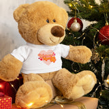 Besame Mucho Teddy bear with a t-shirt
