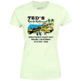 Ted's Rancho Restaurant - Malibu, CA - Vintage Restaurant - Women's T-Shirt