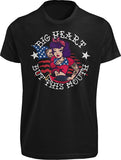 Big Heart But This Mouth 4th Of July Vintage Tee