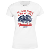 Ten Cent Beer Night - Cleveland Ohio - Women's T-Shirt