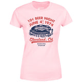 Ten Cent Beer Night - Cleveland Ohio - Women's T-Shirt