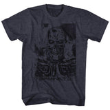 Terminator Blk And Blu T-Shirt