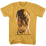 Terminator Creepy Face Boyfriend Tee