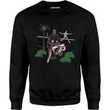 That's My Bike, Punk! Deebo + Pee-Wee Parody Mashup - Unisex Sweatshirt