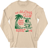 The Aloha Club - Martinez, CA - Vintage Tiki Bar - Long Sleeve T-Shirt
