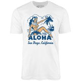 The Aloha - San Diego, CA - Vintage Tiki Bar - Unisex T-Shirt