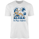 The Aloha - San Diego, CA - Vintage Tiki Bar - Unisex T-Shirt