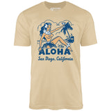 The Aloha - San Diego, CA - Vintage Tiki Bar - Unisex T-Shirt