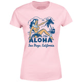 The Aloha - San Diego, CA - Vintage Tiki Bar - Women's T-Shirt